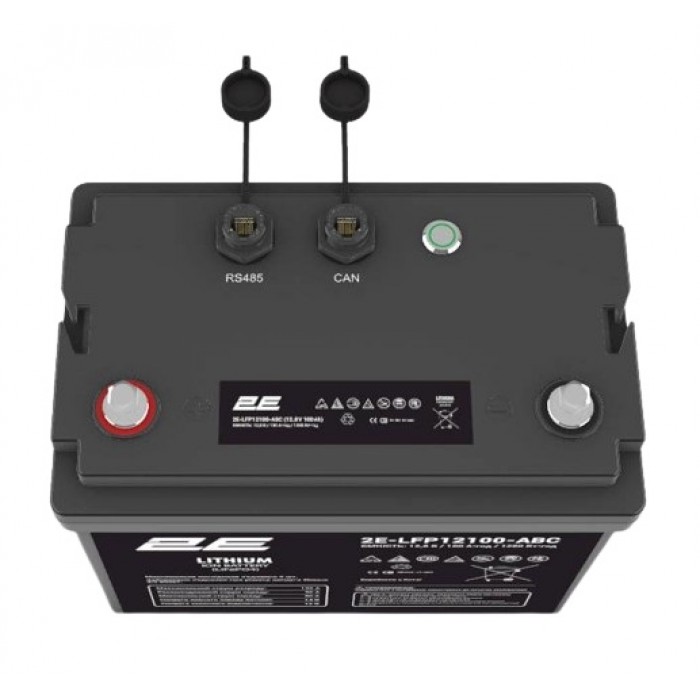 Акумулятор ﻿літієвий 2E LFP12 LiFePO4 12.8V 100AH