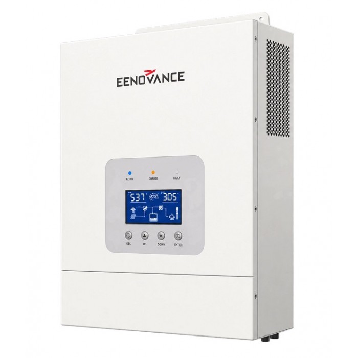 Гібридний сонячний інвертор Eenovance SQ 6kW-LV-1P Ecco 6 кВт 48В Гібридний сонячний інвертор Eenovance SQ 6kW-LV-1P Ecco 6 кВт 48В