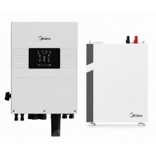 Система зберігання енергії Midea MEI2-HS6L + АКБ Midea MEB2-B5L-RA 5.12 kW Система зберігання енергії Midea MEI2-HS6L + АКБ Midea MEB2-B5L-RA 5.12 kW