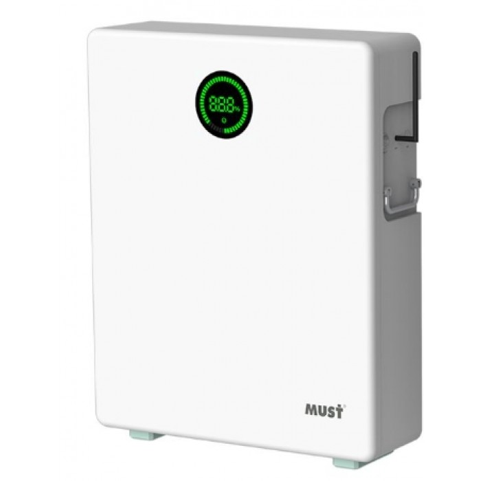 Акумулятор літієвий Must LP28-48200 LiFePO4 51.2V 200AH 10.24 kW Акумулятор літієвий Must LP28-48200 LiFePO4 51.2V 200AH 10.24 kW