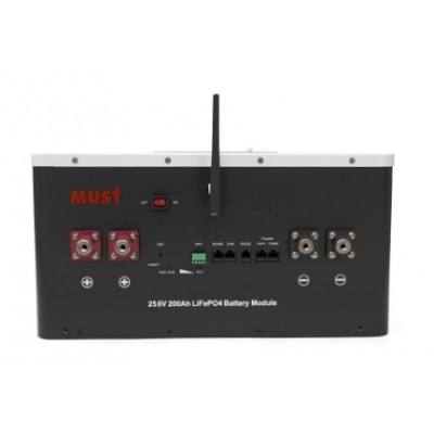 Акумулятор ﻿літієвий Must LP16-24200 LiFePO4 25.6V 200AH 5.12 kW