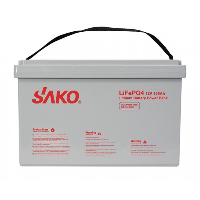 Аккумулятор ﻿SAKO Li-Max LiFePO4 12.8V 100AH