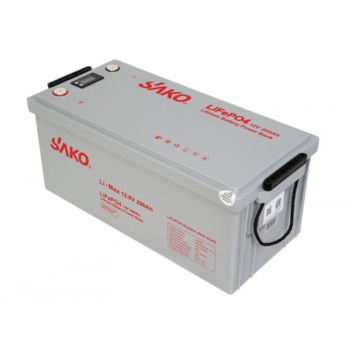 Аккумулятор ﻿SAKO Li-Max LiFePO4 12.8V 200AH