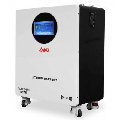 Аккумулятор ﻿литиевый SAKO Li-SUN LiFePO4 51.2V 200AH 10.24 kW