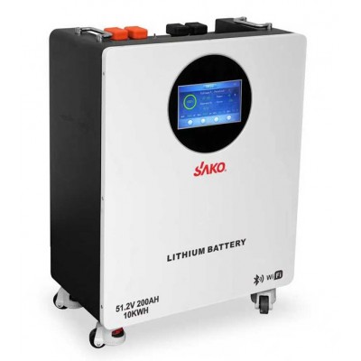 Аккумулятор ﻿литиевый SAKO Li-SUN LiFePO4 51.2V 200AH 10.24 kW