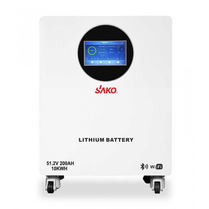 Аккумулятор ﻿литиевый SAKO Li-SUN LiFePO4 51.2V 200AH 10.24 kW
