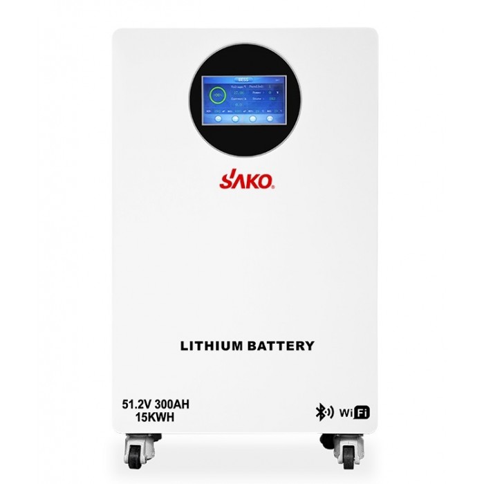 Аккумулятор ﻿литиевый SAKO Li-SUN LiFePO4 51.2V 300AH 15.36 kW
