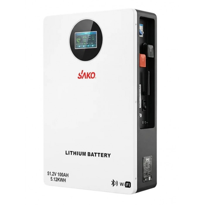 Акумулятор літієвий SAKO Li-SUN LiFePO4 51.2V 100AH Акумулятор літієвий SAKO Li-SUN LiFePO4 51.2V 100AH