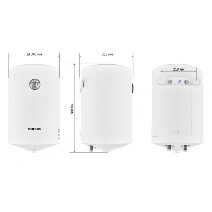Электрический водонагреватель MIXXUS EWH-07030 ROUND WET (WH0600)