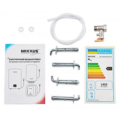 Электрический водонагреватель MIXXUS EWH-08100 ROUND DRY (WH0610)