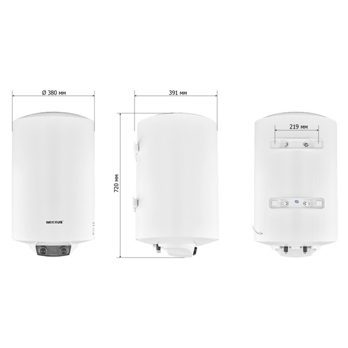 Електричний водонагрівач MIXXUS EWH-08050 ROUND DRY (WH0608) Електричний водонагрівач MIXXUS EWH-08050 ROUND DRY (WH0608)