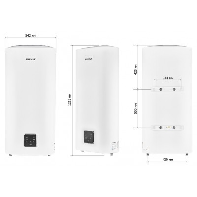 Электрический плоский водонагреватель MIXXUS EWH-09100 FLAT WET (WH0596)