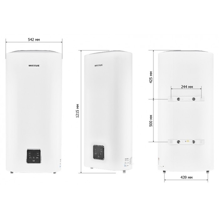 Электрический плоский водонагреватель MIXXUS EWH-09100 FLAT WET (WH0596)