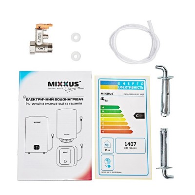 Электрический плоский водонагреватель MIXXUS EWH-09050 FLAT WET (WH0594)