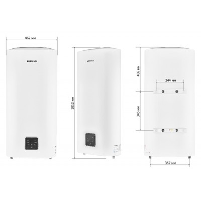 Электрический плоский водонагреватель MIXXUS EWH-09050 FLAT WET (WH0594)
