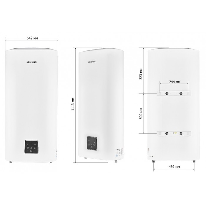 Электрический плоский водонагреватель MIXXUS EWH-09080 FLAT WET (WH0595)