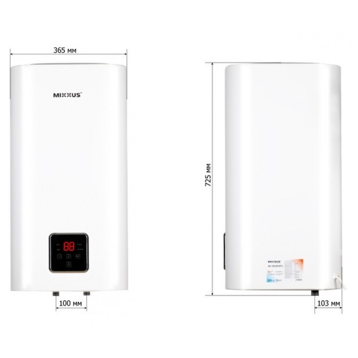 Электрический водонагреватель MIXXUS EWH-13050 CUBE DRY(V) (WH0617)