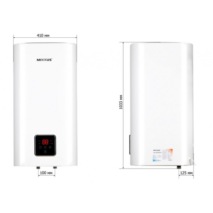 Электрический водонагреватель MIXXUS EWH-13100 CUBE DRY(V) (WH0619)