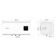 Горизонтальный водонагреватель MIXXUS EWH-14100 CUBE WET(H) (WH0616)