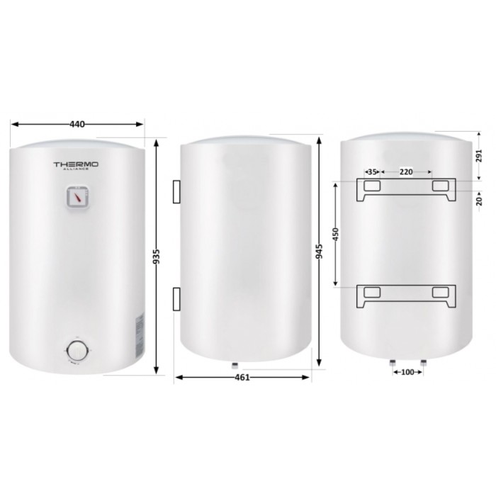 Водонагрівач Thermo Alliance D100VH15Q3 100 л 1,5 кВт