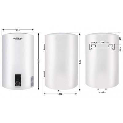 Водонагреватель Thermo Alliance D30V16J1DK 30 л сухой ТЭН