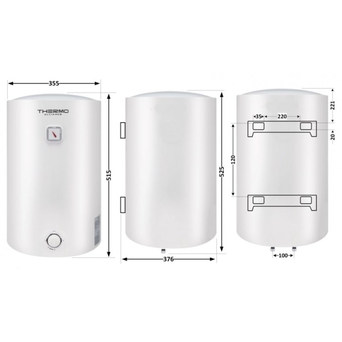 Водонагрівач Thermo Alliance D30VH15Q1 30 л 1,5 кВт