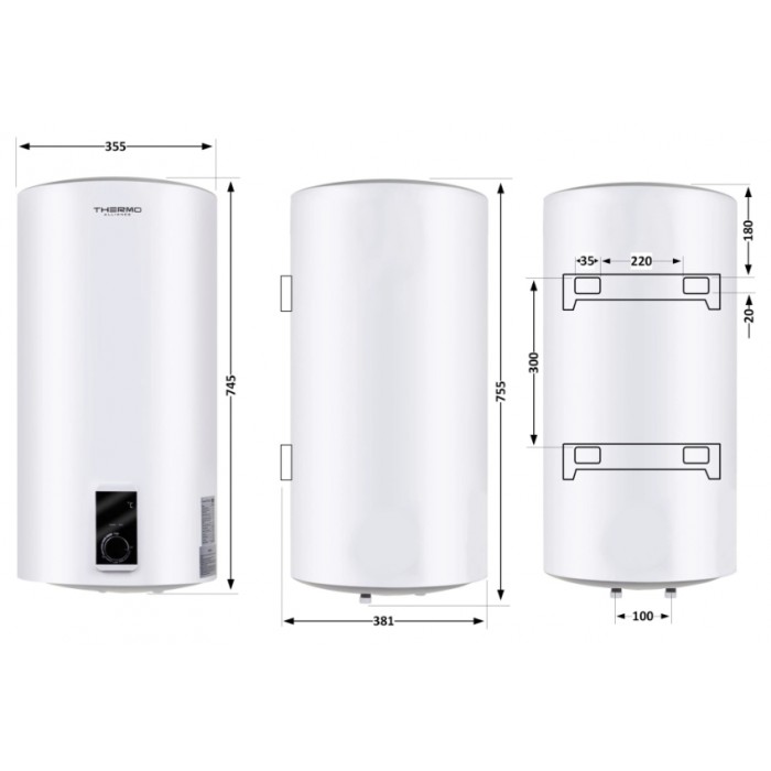 Водонагреватель Thermo Alliance SLIM D50V20JD1K 50 л сухой ТЭН Водонагреватель Thermo Alliance SLIM D50V20JD1K 50 л сухой ТЭН