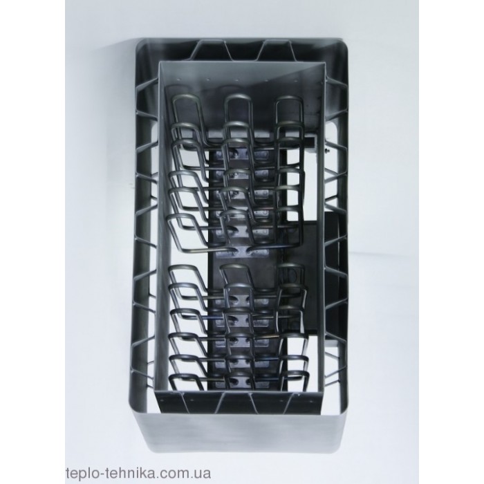 Електрокам'янка Heatman Cube Black 4 кВт 220В мех. блок