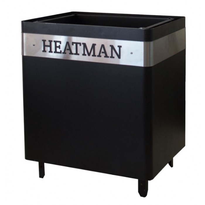 Електрокам'янка Heatman Cube Black 4 кВт 220В ел. блок