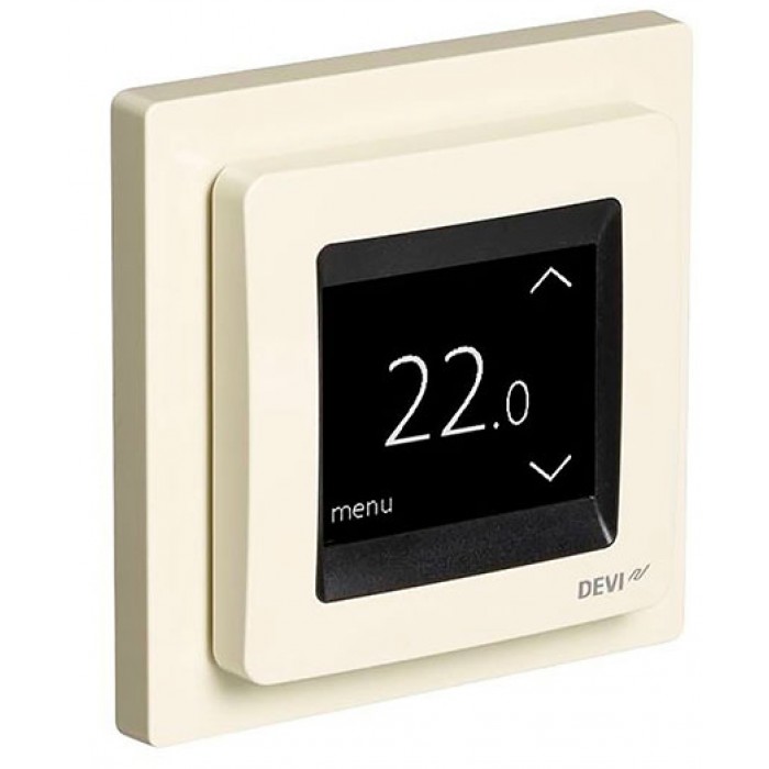 Терморегулятор DEVIreg Touch 140F1078 (слоновая кость)