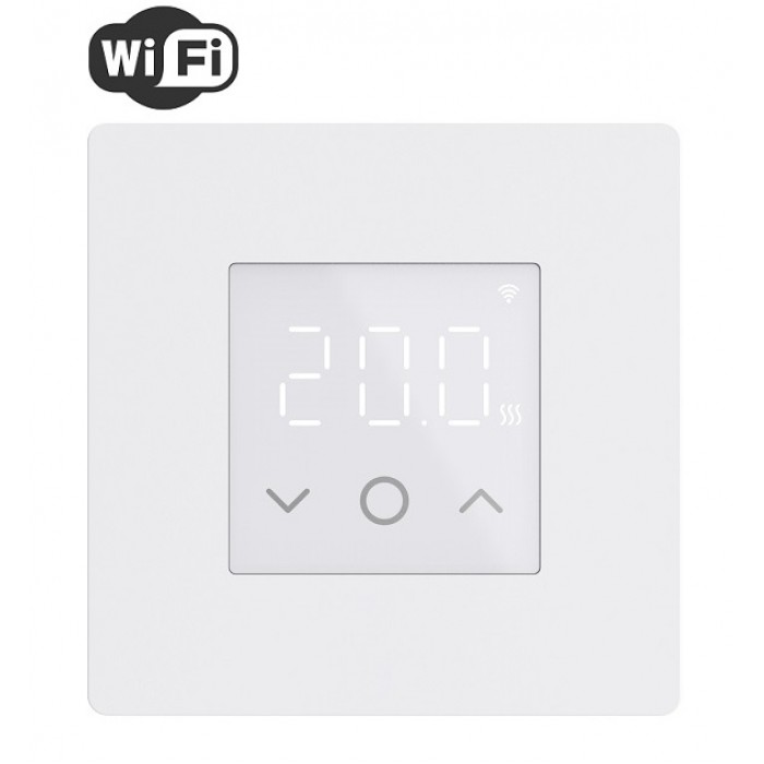 Терморегулятор теплої підлоги In-Therm PWT 030 SL Wi-Fi White