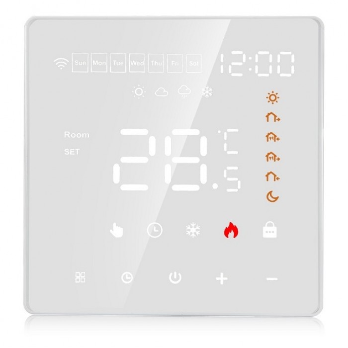 Терморегулятор теплої підлоги In-Therm PT 081 White