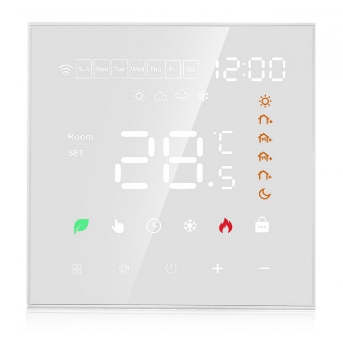 Терморегулятор теплої підлоги In-Therm PT 082 White