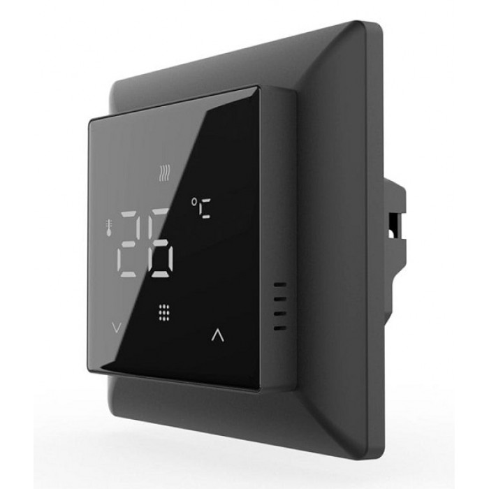 Терморегулятор теплої підлоги In-Therm PWT 516 Wi-Fi Black Matte