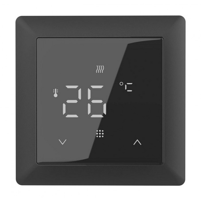 Терморегулятор теплої підлоги In-Therm PT 516 Black Matte