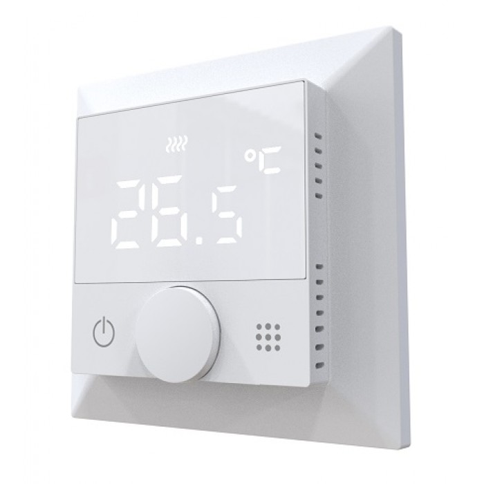 Терморегулятор теплої підлоги In-Therm PWT 510 Wi-Fi White Matte