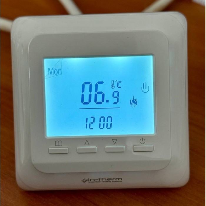 Терморегулятор теплого пола In-Therm WL51 White