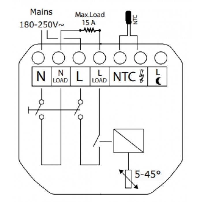 Механічний терморегулятор VERIA Control B45
