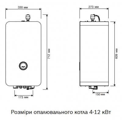 Електричний котел Bosch Tronic Heat 3500 4 кВт