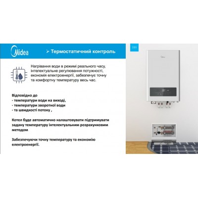 ﻿Електричний котел MIDEA SMART DSFB 5 кВт
