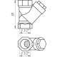 Фильтр грубой очистки косой ARCO 1/2” 01830