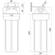 Фільтр-колба для гарячої води Bio+ Systems HT-10 1/2″