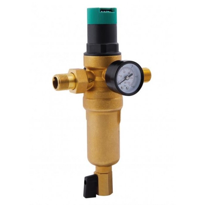 Фильтр самопромывной с редуктором для горячей воды Thermo Alliance Forte 1/2" SF128W15H