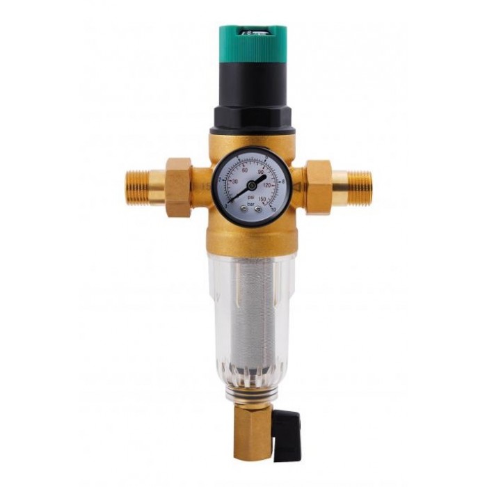 Фильтр самопромывной с редуктором для холодной воды Thermo Alliance Forte 1/2" SF128W15С Фильтр самопромывной с редуктором для холодной воды Thermo Alliance Forte 1/2" SF128W15С