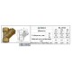 Фильтр грубой очистки косой SELBA 1/2″ SL1512