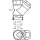 Фильтр грубой очистки косой Solomon 1/2" 8012