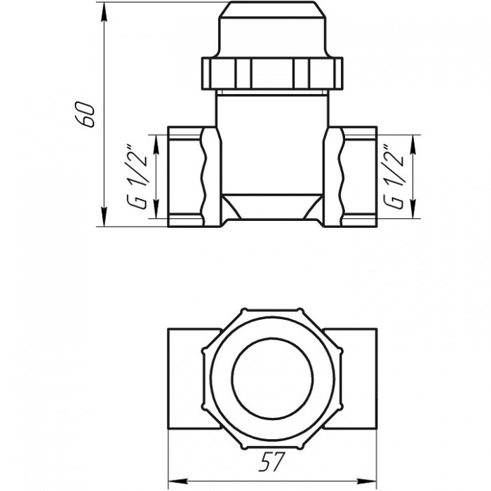 Фильтр грубой очистки с отстойником Solomon TD1052 1/2" ВВ Фильтр грубой очистки с отстойником Solomon TD1052 1/2" ВВ