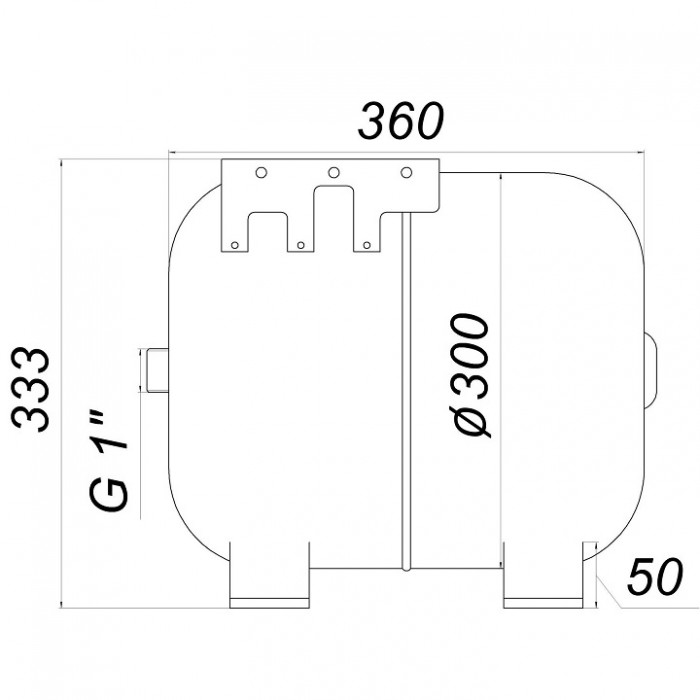 Гидроаккумулятор Zilmet HYDRO-PRO 24L 10bar (11A0002434) Гидроаккумулятор Zilmet HYDRO-PRO 24L 10bar (11A0002434)