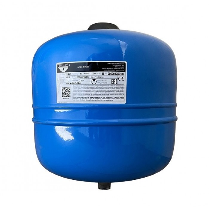 Гидроаккумулятор Zilmet HYDRO-PRO 12L 10bar (11A0001200)