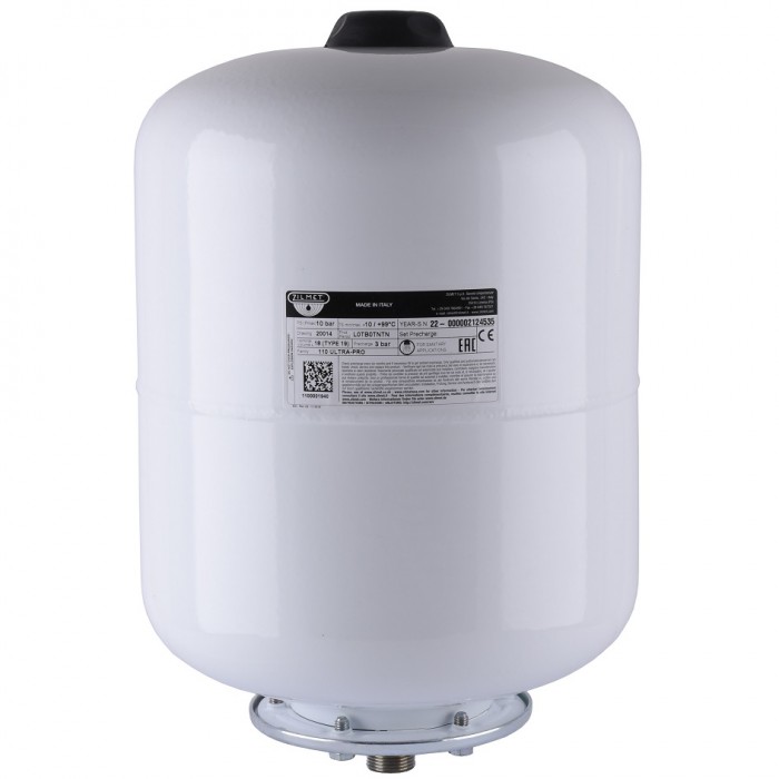 Гидроаккумулятор Zilmet ULTRA-PRO 19L 10bar (1100001940)
